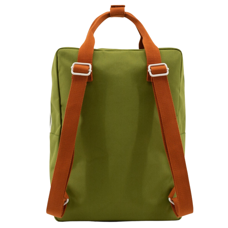 sticky lemon backpack large - farmhouse / envelope / sprout green