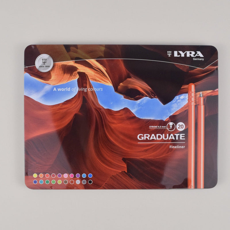 lyra graduate fineliner tin