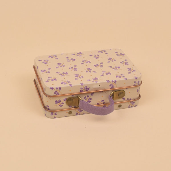 maileg metal suitcase madelaine lavender