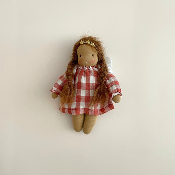 poems for buttercup angel - gingham brown olive